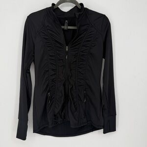 Kyodan women's long-sleeve activewear jacket in Black